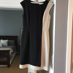 PRICE DROP FRIDAY! Calvin Klein two toned sheath dress